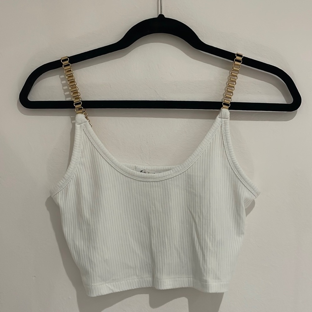 NWT White Emma & Sam Tank Top